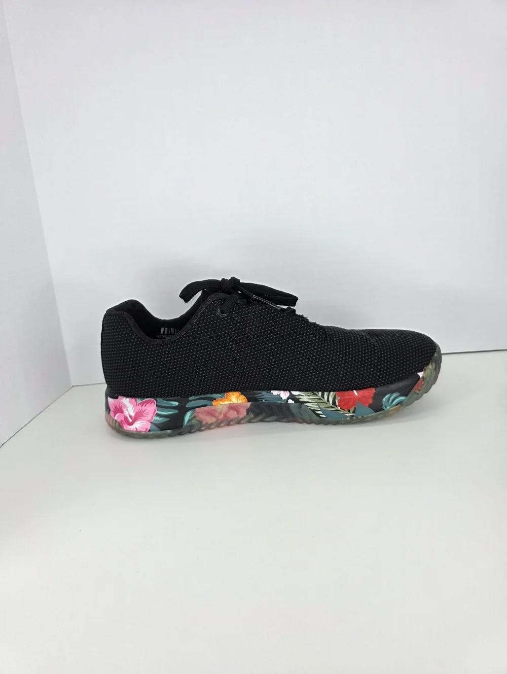 NOBULL Impact Sneaker Men's 9.5 Women's 11 Trainer SuperFabric Midnight Tropical - Picture 12 of 16